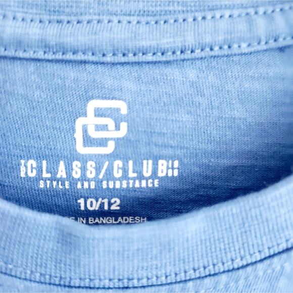 10/12 New Class Club blue tee - Picture 2 of 3